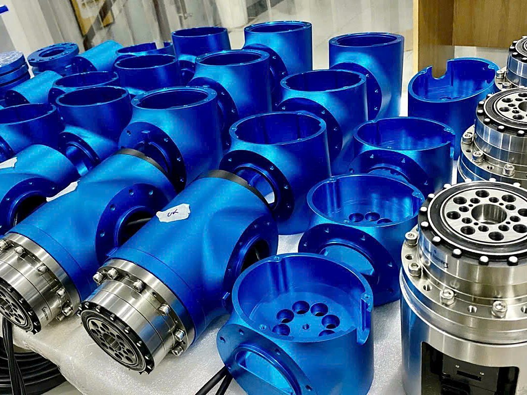 Robot joint components machined and assembled by Robot3T